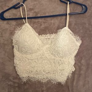 beautiful cropped handmade top